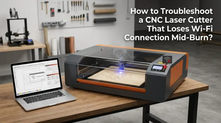 How to Troubleshoot a CNC Laser Cutter That Loses Wi-Fi Connection Mid-Burn?