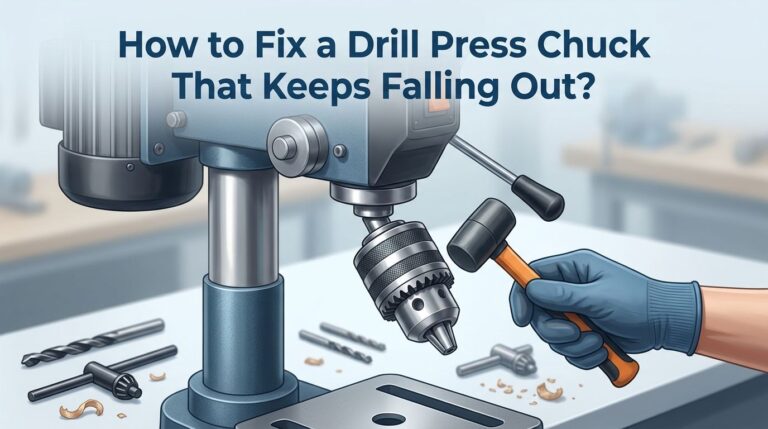 How to Fix a Drill Press Chuck That Keeps Falling Out?