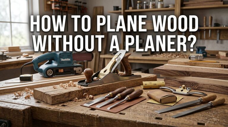 How to Plane Wood Without a Planer? 9 Proven Methods