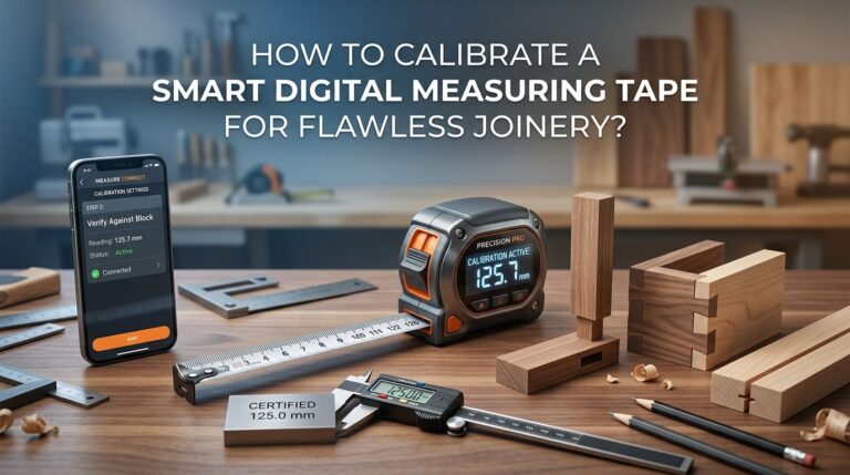How to Calibrate a Smart Digital Measuring Tape for Flawless Joinery?