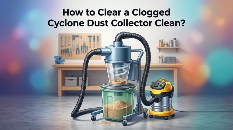 How to Clear a Clogged Cyclone Dust Collector Clean?