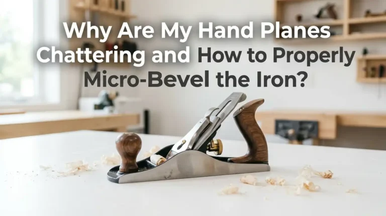 Why Are My Hand Planes Chattering and How to Properly Micro-Bevel the Iron?