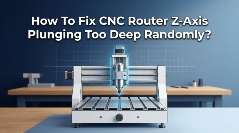 How To Fix CNC Router Z-Axis Plunging Too Deep Randomly?