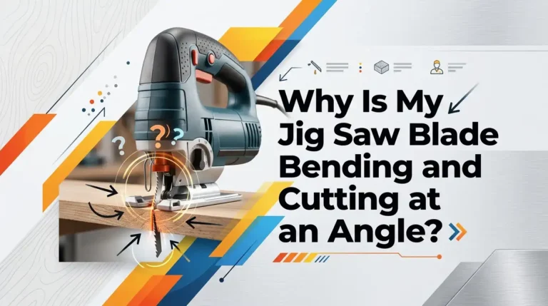 Why Is My Jig Saw Blade Bending and Cutting at an Angle?
