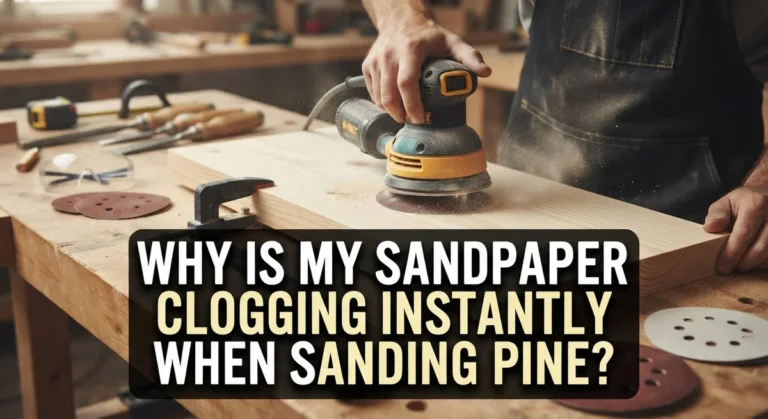 Why Is My Sandpaper Clogging Instantly When Sanding Pine?