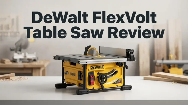DeWalt FlexVolt Table Saw Review 2026: Worth Buying?