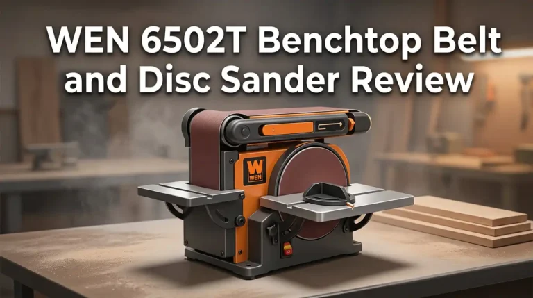 WEN 6502T Benchtop Belt and Disc Sander Review 2026: Worth It?