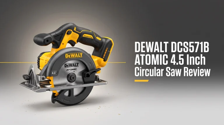 DEWALT DCS571B ATOMIC 4.5 Inch Circular Saw Review 2026