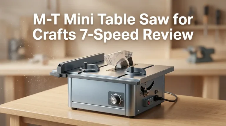 M-T Mini Table Saw for Crafts 7-Speed Review 2026: Worth Buying?
