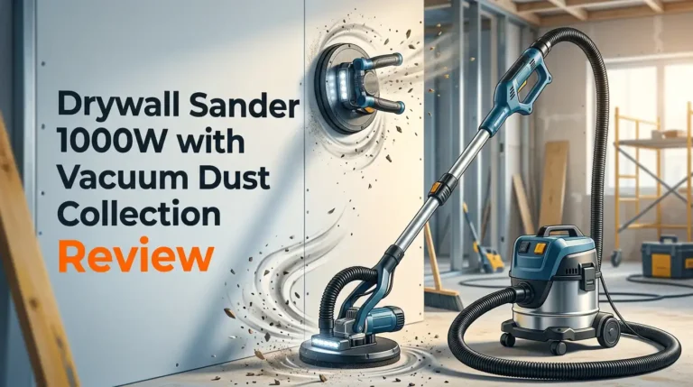 Drywall Sander 1000W with Vacuum Dust Collection Review
