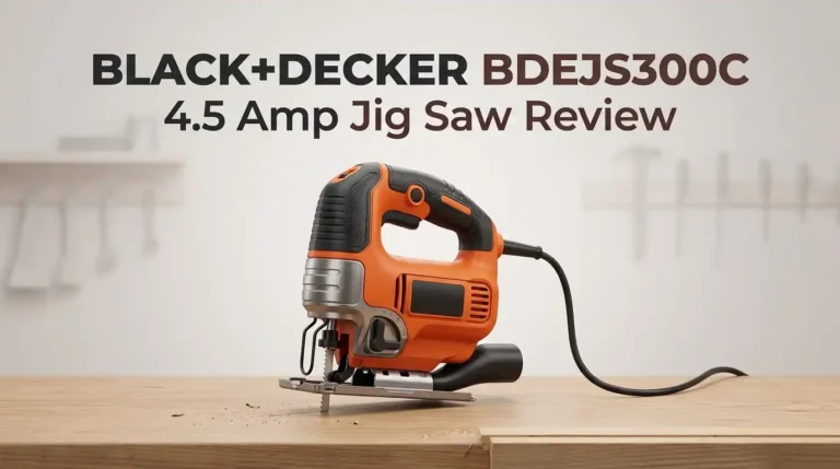 BLACK+DECKER BDEJS300C 4.5 Amp Jig Saw Review 2026: Still Worth It?