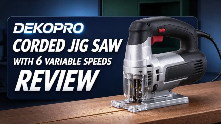 DEKOPRO Corded Jig Saw Review 2026: Top Tier or Trash?